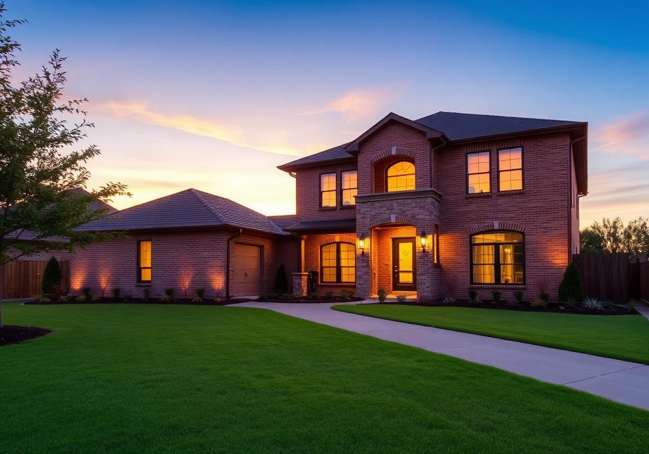 Brick Two-Story Estate
