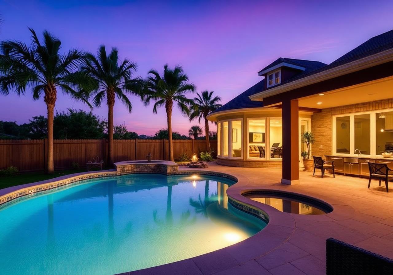 Resort-Style Pool Home